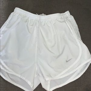 White Nike Shorts!!